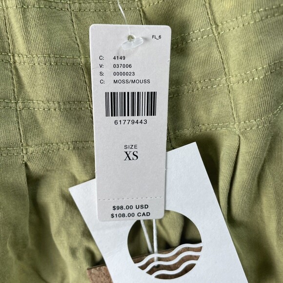 Anthropologie Daily Practice Lime Green Midi Dress Women’s Size XSmall NWT! $98 - Picture 7 of 10